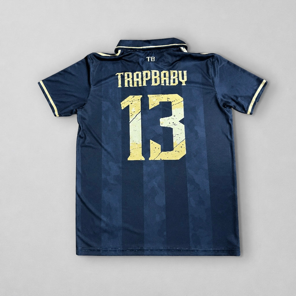 Polo Trikot golden black 13